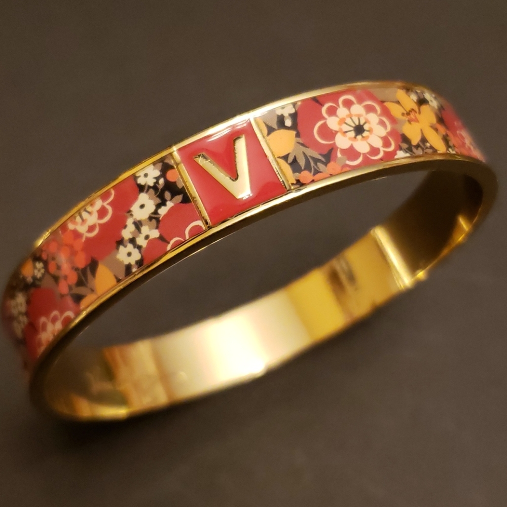 Vera Bradley Bittersweet Floral Bangle Bracelet